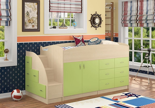 Кровать-чердак Формула мебели Дюймовочка-4