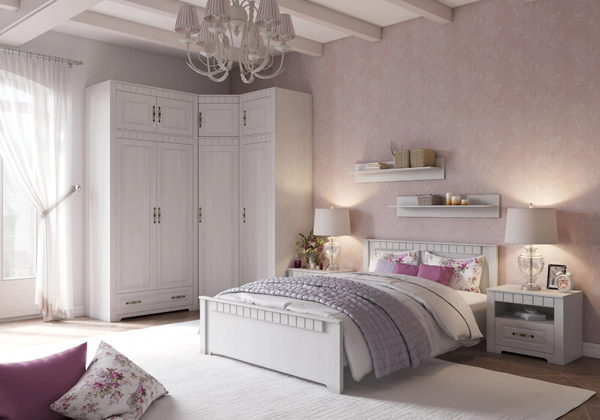 Кровать Мебельград Прованс с ПМ