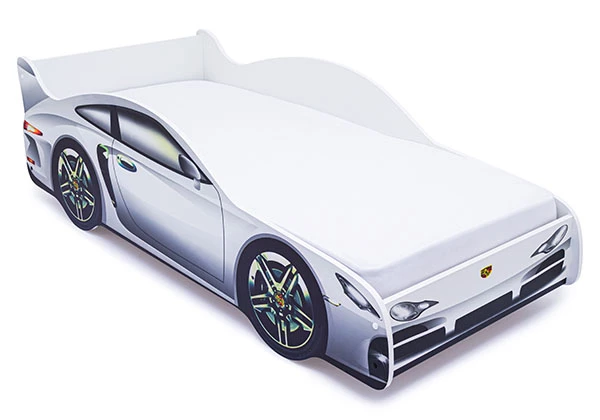 Детская кровать-машина Бельмарко Классик с ПМ