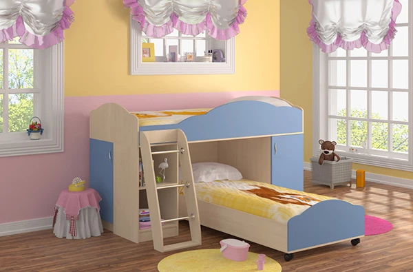 Кровать-чердак Формула мебели Дюймовочка-5