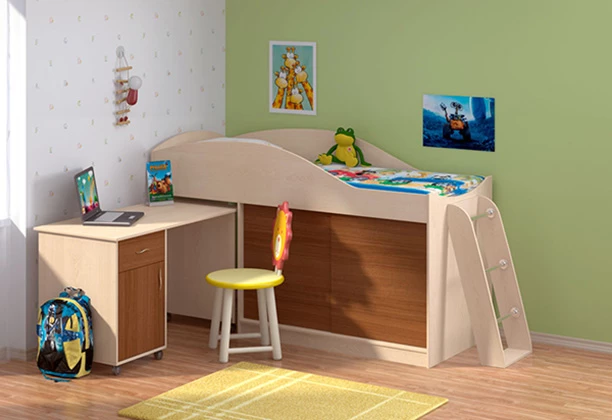 Кровать-чердак Формула мебели Дюймовочка-3